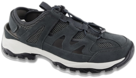 Apex Men's Closed Toe Sandals - Dark-grey