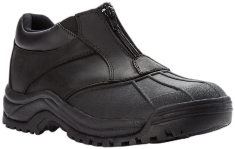 Propet Men's Blizzard Ankle Zip Boots - Black