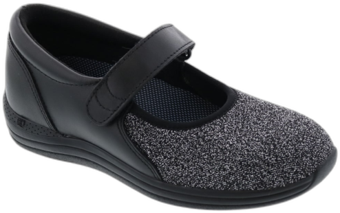 Drew Women's Magnolia Shoes - Black-lurex