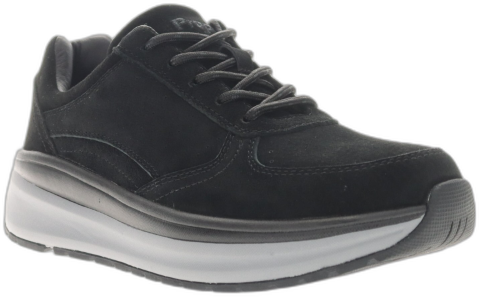 Propet Women's Ultima Suede Shoes - Black-suede