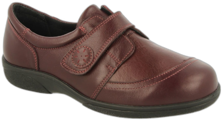 DB Easy B Women's Owl Shoes - Burgundy