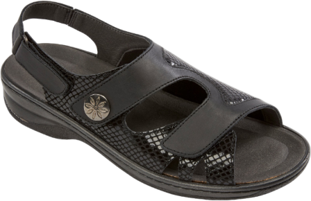 Biotime Women's Grace Sandals - Black