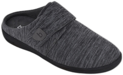 Biotime Men's Jake Slippers - Charcoal