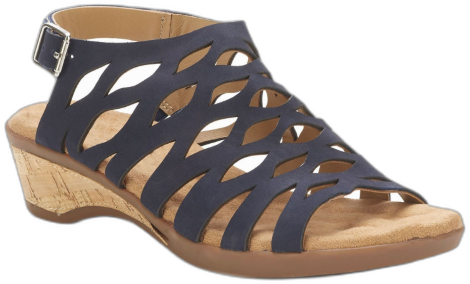 Ros Hommerson Women's Katia Sandals - Navy-nubuck