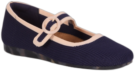 Ros Hommerson Women's Naomi Shoes - Navy-creme