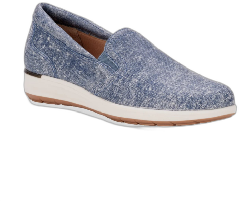 Ros Hommerson Women's Orleans Shoes - Blue-denim-print