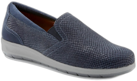 Ros Hommerson Women's Orleans Shoes - Navy-snake-print