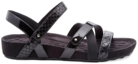 Ros Hommerson Women's Pool Sandals - Black-multi-leather