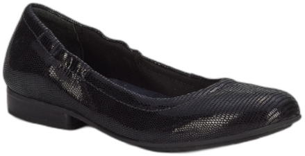 Ros Hommerson Women's Tess Shoes - Black-lizard-patent