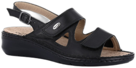 Grünland Women's Dami 0207 Sandals - Nero