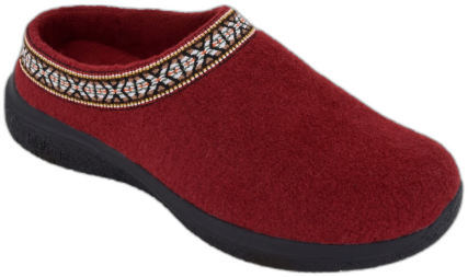 Biotime Women's Solana Slippers - Burgundy