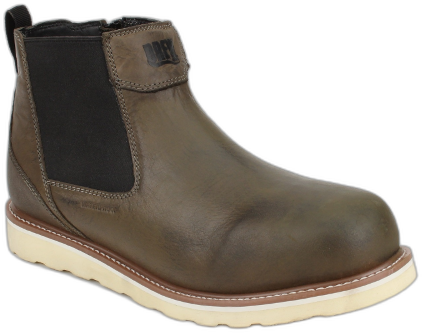 Drew Men's Boston Boots - Grey-olive