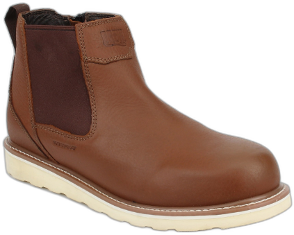 Drew Men's Boston Boots - Rust