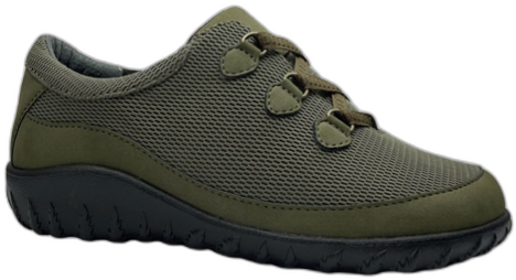 Drew Women's Shine Shoes - Olive