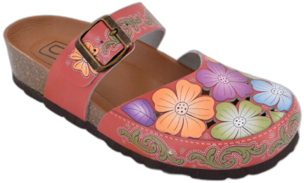 Biotime Women's Fleur Clogs - Red
