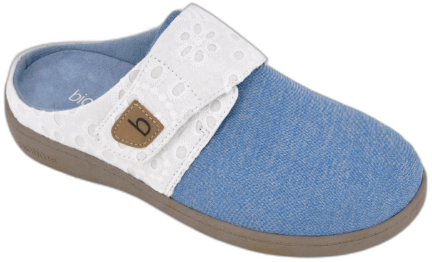 Biotime Women's Sana Slippers - Light-blue