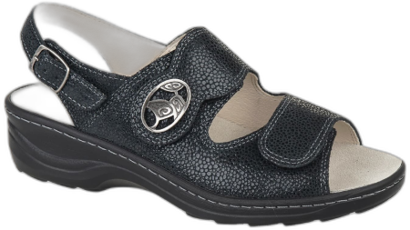 Fidelio Women's Hedi Sandals 234041 - Black-new-dublin