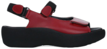 Wolky Women's Jewel Sandals - Red-vegi