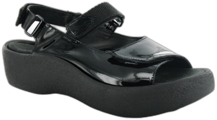 Wolky Women's Jewel Sandals - Black-patent