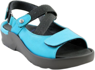 Wolky Women's Lisse Sandals - Turquoise-nubuck