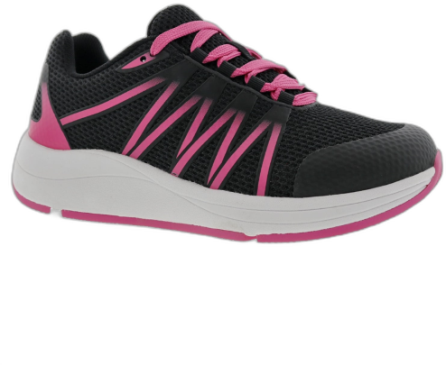 Drew Women's Balance Shoes - Black-pink