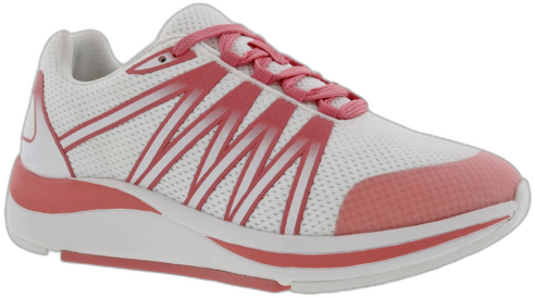 Drew Women's Balance Shoes - White-coral