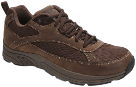 Drew Men's Aaron Shoes - Dark-brown-nylon