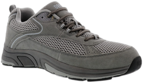 Drew Men's Aaron Shoes - Grey-leather
